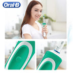 Oral B Elektrische Zahnbürste 2D Rotierende Vibrationsreinigung Ladezahnbürste Cross Action Borsten Mundpflege 4 Geschenk-Bürstenköpfe gratis