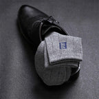 20 Stück = 10 Paar hochwertige Herrensocken aus Baumwolle, atmungsaktiv, schweißabsorbierend, mittellang, schwarze Socken, Deodorant, Business-Herren-Geschenk-Socken