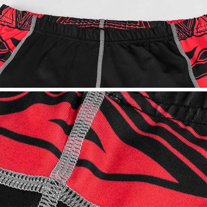 Herren Kompressions-Sportanzug Schnelltrocknend Schweißableitend Fitness Training MMA Kit Rashguard Herren Sportbekleidung Jogging Laufbekleidung