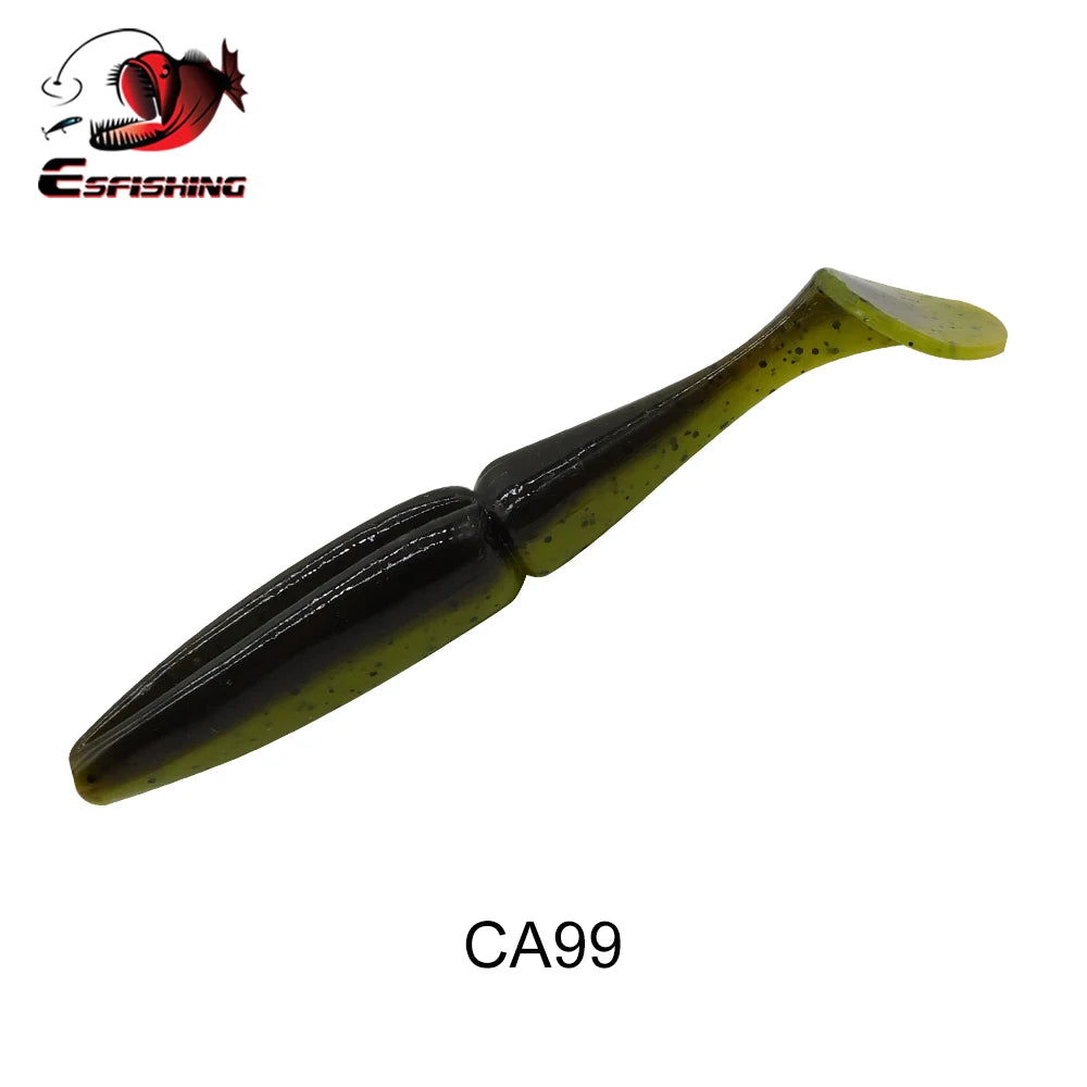 ESFISHING Angelköder Easy Shiner 100mm125mm155mm 200mm pesca isca artificial Silikonköder Leurre Souple Hecht Barsch