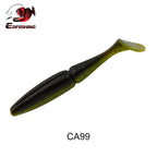 ESFISHING Angelköder Easy Shiner 100mm125mm155mm 200mm pesca isca artificial Silikonköder Leurre Souple Hecht Barsch