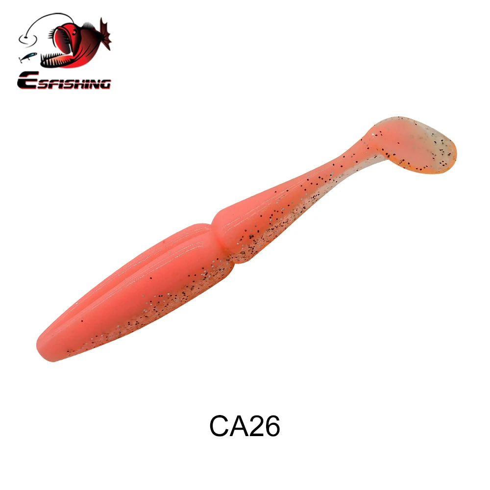 ESFISHING Angelköder Easy Shiner 100mm125mm155mm 200mm pesca isca artificial Silikonköder Leurre Souple Hecht Barsch