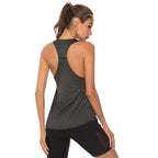 WANAYOU Ärmellose Yoga-Shirts Damen Schnelltrocknendes Running Sport Tank Top Ärmelloses Fitness Gym Workout Top Yoga Weste