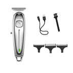 Kemei 1949 Ganzmetall-Haarschneider Professioneller Clipper für Friseure Wiederaufladbarer Elektrischer Herren-Bartrasierer Haarschneidemaschine