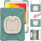 Für iPad 7., 8., 9., 10.2, 10. Generation Air 2 3 4 5 10.9 Mini 6 9.7 Pro 11 12.9 2022 Hülle Rotation Griffständer Kinder Stoßfeste Abdeckung