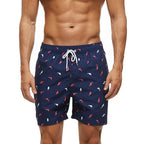 Escatch Brand Sommer Herren Shorts Mode Polyester schnelltrocknende Boardshorts Männer Sport Gym Badehose Surf Badeshorts für Herren