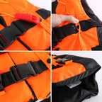Outdoor Erwachsene Schwimmweste Verstellbarer Auftrieb Überlebensanzug Polyester Kinder Schwimmweste mit Pfeife