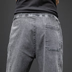 Frühling Sommer Schwarz Blau Cargo Jeans Herren Streetwear Denim Jogger Hosen Herren Baggy Harem Jean Hosen Übergröße