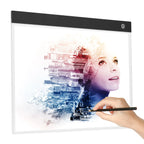 A3 LED-Leuchttisch für Diamond Painting, durchscheinendes Zeichenbrett, USB-betrieben, digitales Grafiktablett für Kunst, Animation, Skizzieren