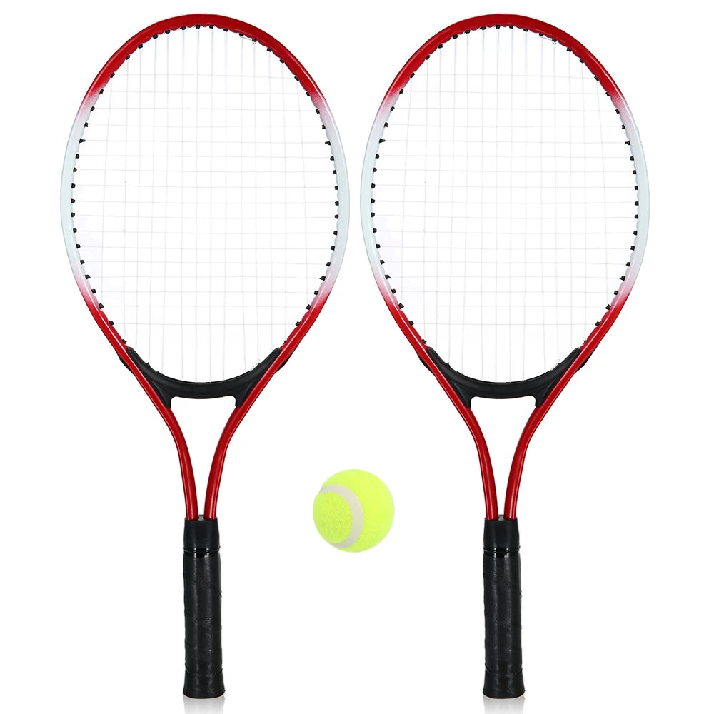 Kinder Tennisschläger Set Kinder Lustiges Tennis mit Bällen für Haus Garten Strand Outdoor Schultraining Sport 2020 Neu