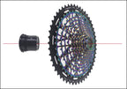 Fahrrad Micro Spline Freilauf MTB Rennrad Naben Konverter Endkappe Adapter 11/12 Fach MS HG DT Nabenkörper Treiber für XD DT240/350
