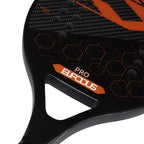 Vollcarbon 3K Faser Strandtennisschläger raue Oberfläche professioneller Schläger für Herren und Damen mit Schutzhülle