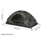 Tomshoo 1/2 Personen Ultraleichtes Campingzelt Einwandiges Tragbares Wanderzelt Anti-UV-Beschichtung UPF 30+ für Outdoor, Strand, Angeln
