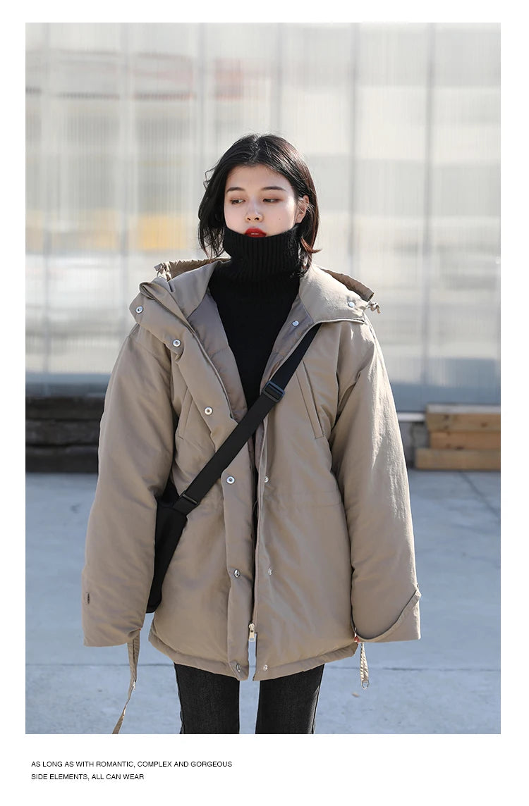 CHIC VEN Koreanischer Damen Pullover Lockerer Rollkragenpullover Warme Einfarbige Pullover Strickwaren Basic Female Tops Herbst Winter 2022