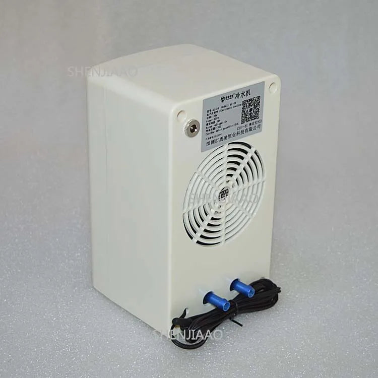 Electronic water chiller  mini fish tank cooling refrigerator aquarium cooling and heating mute ice water machine