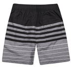DATIFER Sommer Neue Mode Polyester Herren Shorts Strand Schnell Trocknend Bedruckte Badeshorts Übergröße Mesh-Futter Surf-Fitnessshorts Herren