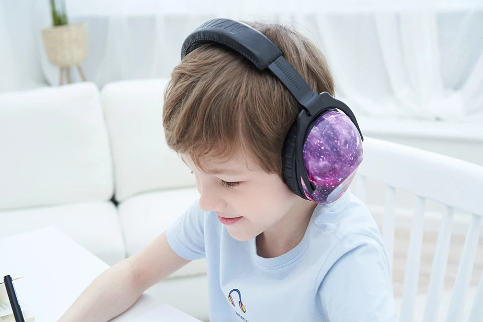 ZOHAN Gehörschutz, passive Kapselgehörschützer, NRR22DB Lärmschutz, Hip-Hop-Sicherheits-Gehörschützer für Kinder Mädchen Jungen