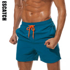 ESCATCH Herren Badehose Schwimmshorts Badeshorts Strandshorts Boardshorts Schwimmhose Badesuits Herren Laufshorts Sportshorts Surfshorts