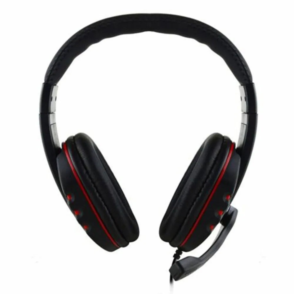 Kopfhörer 3,5mm Kabelgebundenes Gaming Headset Ohrhörer Musik für PS4 Playstation 4 Spiel PC Chat Computer mit Mikrofon