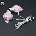 3.5mm Stereo Sport-Kopfhörer Kabelgebundene Ohrhörer Universal für Mobiltelefon Sony Samsung Computer MP3 4