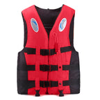 Outdoor Erwachsene Schwimmweste Verstellbarer Auftrieb Überlebensanzug Polyester Kinder Schwimmweste mit Pfeife