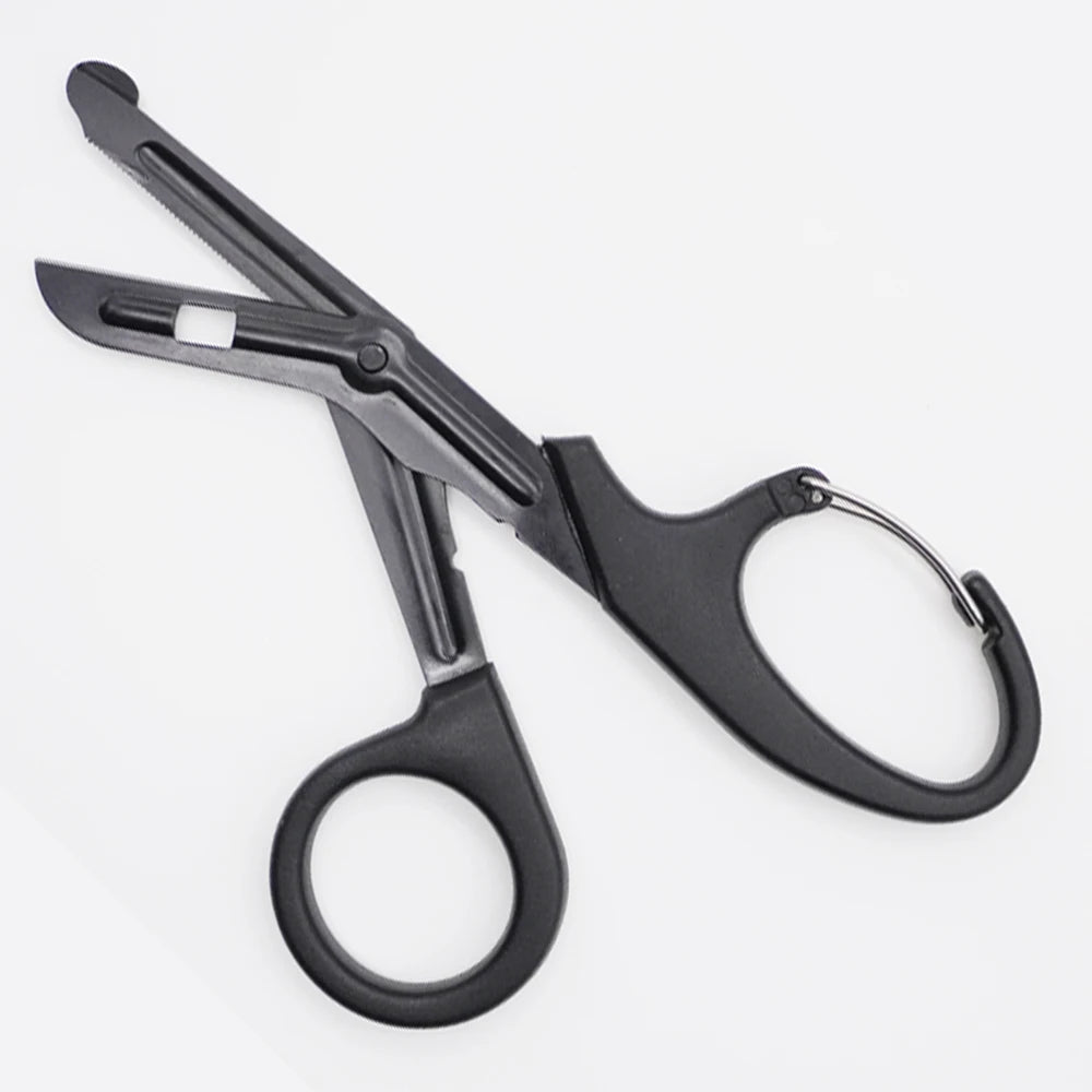 Rhino Medical Schere Traumazange 18,5cm Verbandschere Notfallschere Fluoridbeschichteter Edelstahl