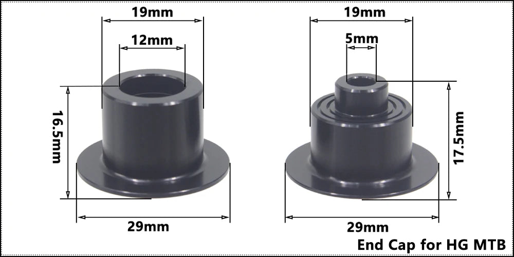 Fahrrad Micro Spline Freilauf MTB Rennrad Naben Konverter Endkappe Adapter 11/12 Fach MS HG DT Nabenkörper Treiber für XD DT240/350