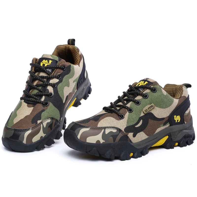 2025 Outdoor Hiking Shoes Summer Footwear Couple Men Women Trail Running Shoes Winter Camouflage Shoes Boys Atacs Camo Mountain