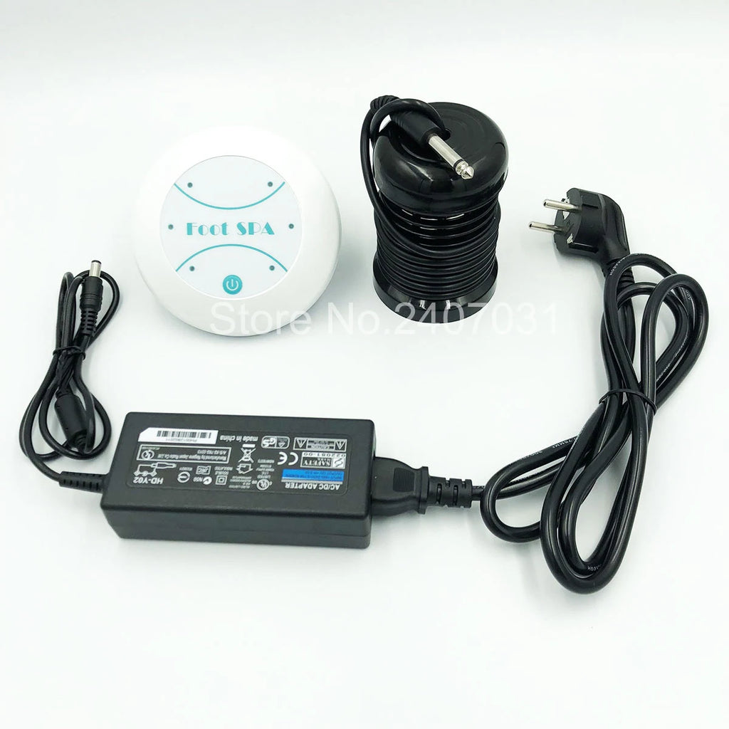 Detox Ionen Elektrische Fußbad Massager Maschine Fußbad Reinigungsfußspa Vibrations-Whirlpool Pflege Arrays Aqua Gesundheitstherapie