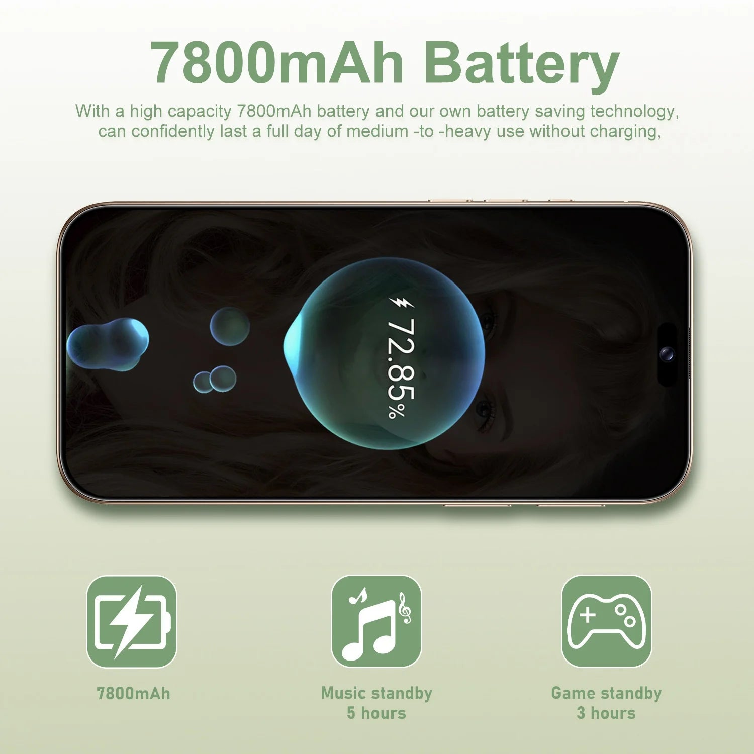 Neues I16 Pro Max grenzüberschreitendes exklusives 5G-Telefon, 7,3-Zoll-Bildschirm, Android 15.0, Dual-SIM, Auslandsversion, Direktvertriebsquelle