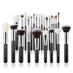 Jessup Makeup brushes 15- 25pcs Make up Brush set Professional Natural Synthetic Foundation Powder Contour Blending Eyeshadow