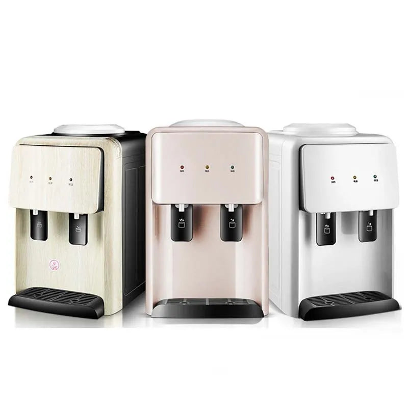 Water dispenser Ice hot desktop refrigeration hot water dispenser Dormitory mini small energy-saving ice warm water Main image