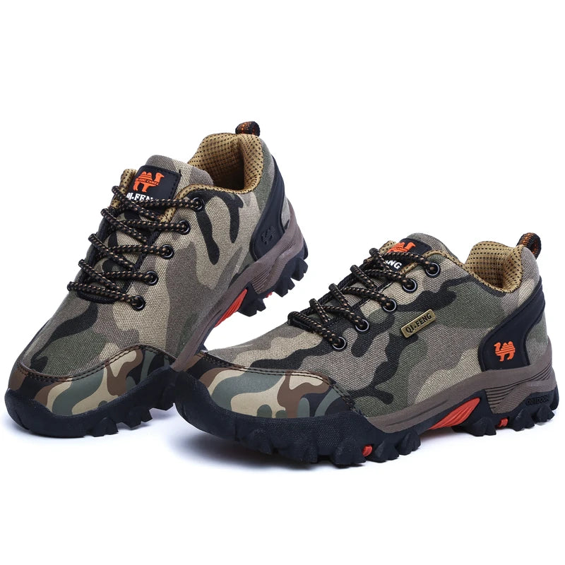 2025 Outdoor Hiking Shoes Summer Footwear Couple Men Women Trail Running Shoes Winter Camouflage Shoes Boys Atacs Camo Mountain