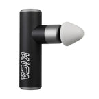KiCA Mini 2 Faszienpistole 4 Gänge Aluminium Tragbar 3000 U/min Tiefen-Hochgeschwindigkeit 3 Massageköpfe Pistole für Sport, 195g