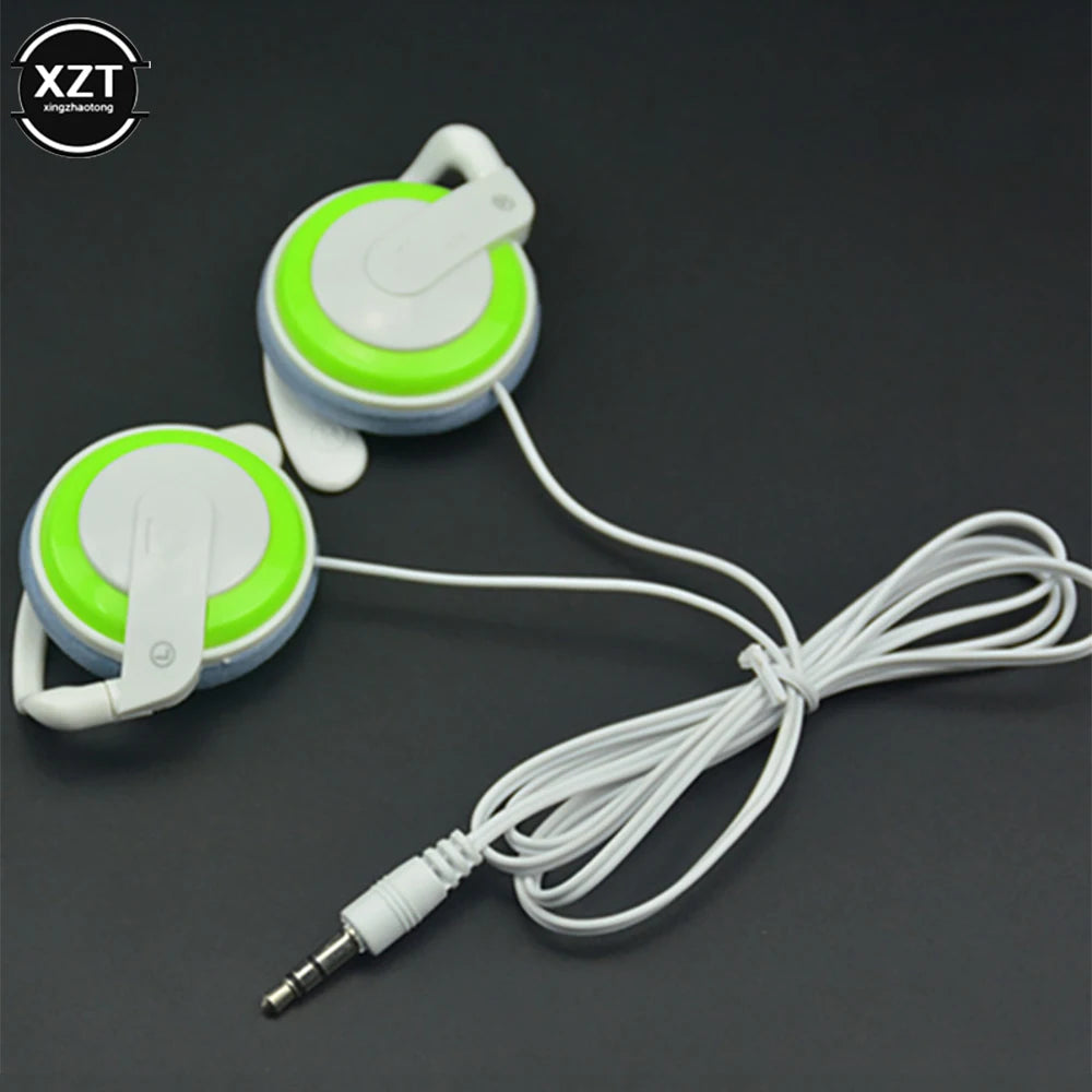 3.5mm Stereo Sport-Kopfhörer Kabelgebundene Ohrhörer Universal für Mobiltelefon Sony Samsung Computer MP3 4