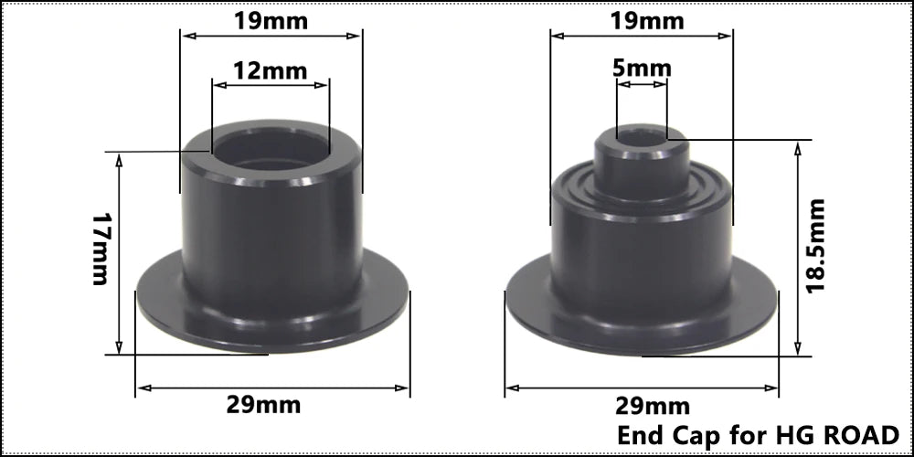 Fahrrad Micro Spline Freilauf MTB Rennrad Naben Konverter Endkappe Adapter 11/12 Fach MS HG DT Nabenkörper Treiber für XD DT240/350