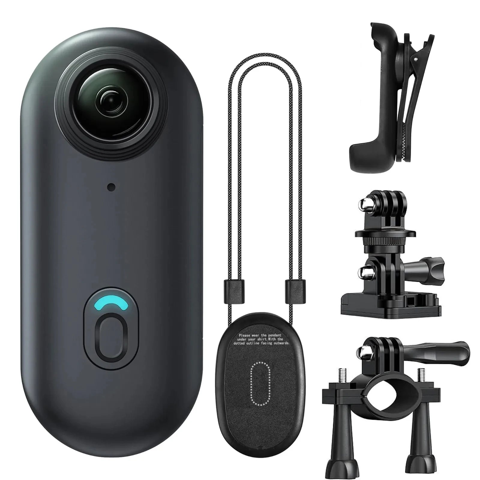 2026 Digitaler Videorecorder Mini-Bodycam Kleine Daumenkamera 4K Action-Kamera mit Wifi