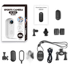 2026 Digitaler Videorecorder Mini-Bodycam Kleine Daumenkamera 4K Action-Kamera mit Wifi