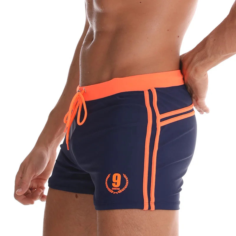 ESCATCH Herren Bademode Maillot De Bain Jungen Badehosen Badeshorts Badehosen Herren Badeshorts Surf Banadores