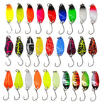 7/9/10 Stück Forellenköder 2,5g/2,6g/3g/3,2g/3,5g/5g Metalllöffel Angelköder Wobbler Casting Jigging Angelzubehör Pesca Döbel