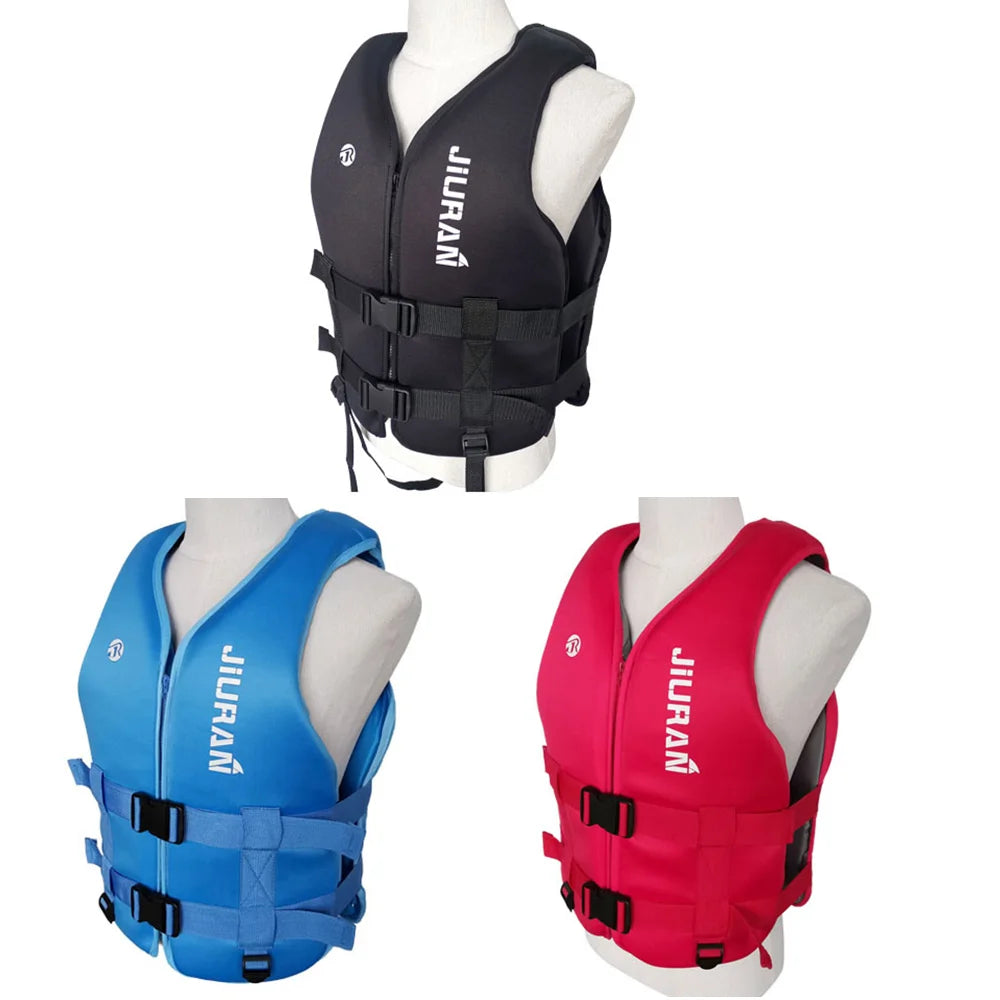 Neopren-Schwimmweste für Erwachsene und Kinder, neue Wassersport-Auftriebsweste, Schwimmweste zum Schwimmen, Bootfahren, Skifahren, Fahren und Treiben