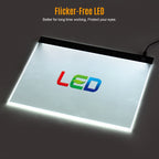 A3 LED-Leuchttisch für Diamond Painting, durchscheinendes Zeichenbrett, USB-betrieben, digitales Grafiktablett für Kunst, Animation, Skizzieren