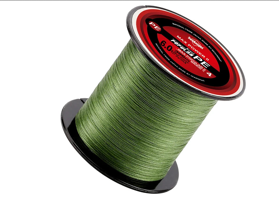 SeaKnight Brand 4-fach geflochtene Angelschnur 8-100LB Multifilament PE-Schnur 300M 500M 1000M Süßwasser Salzwasser Angeln Pesca