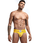 JOCKMAIL sexy Herren Unterwäsche Jockstrap Homme Herren Jockstrap Unterwäsche Herren String Jockstrap Gay Jockstrap Baumwolle Atmungsaktiv weiß