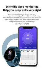 LIGE Wasserdichte Smartwatch für Damen, Echtzeit-Wettervorhersage, Herren-Uhren, Sport-Damen-Smartwatch für Damen, Android, iOS