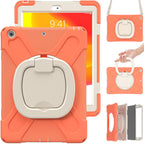 Für iPad 7., 8., 9., 10.2, 10. Generation Air 2 3 4 5 10.9 Mini 6 9.7 Pro 11 12.9 2022 Hülle Rotation Griffständer Kinder Stoßfeste Abdeckung