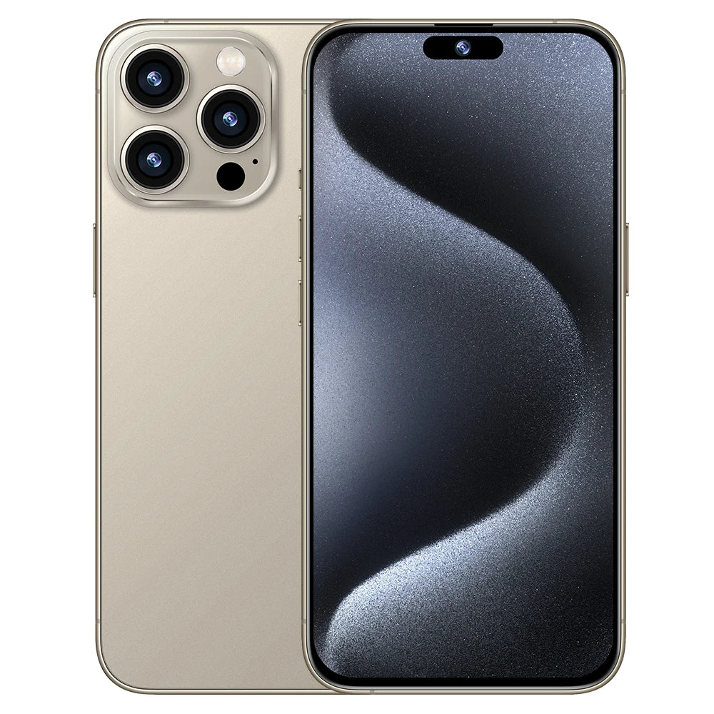 Neues I16 Pro Max grenzüberschreitendes exklusives 5G-Telefon, 7,3-Zoll-Bildschirm, Android 15.0, Dual-SIM, Auslandsversion, Direktvertriebsquelle