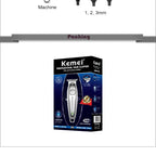 Kemei 1949 Ganzmetall-Haarschneider Professioneller Clipper für Friseure Wiederaufladbarer Elektrischer Herren-Bartrasierer Haarschneidemaschine