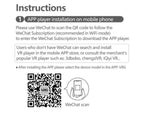 Virtual Reality VR Brille IMAX Riesiger Bildschirm HD 3D Brille Google Cardboard Box VR Headset Helm für 5-7" Telefon, unterstützt Gamepad