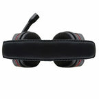 Kopfhörer 3,5mm Kabelgebundenes Gaming Headset Ohrhörer Musik für PS4 Playstation 4 Game PC Chat Computer mit Mikrofon